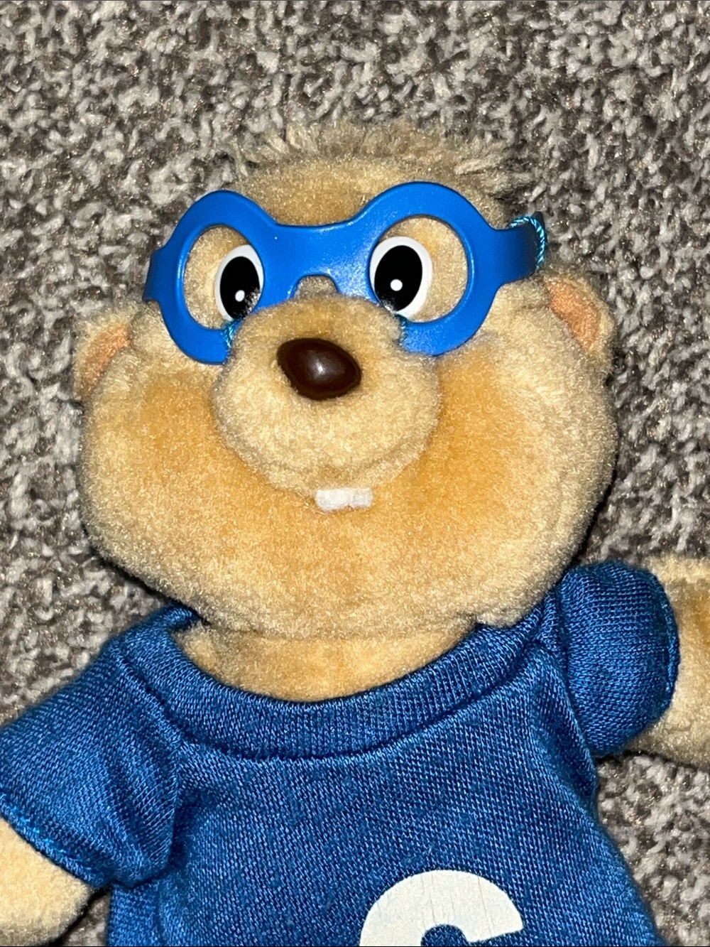 Alvin and the Chipmunk Simon Vintage 1987 Plush Stuffed Animal - Picture 2 of 5